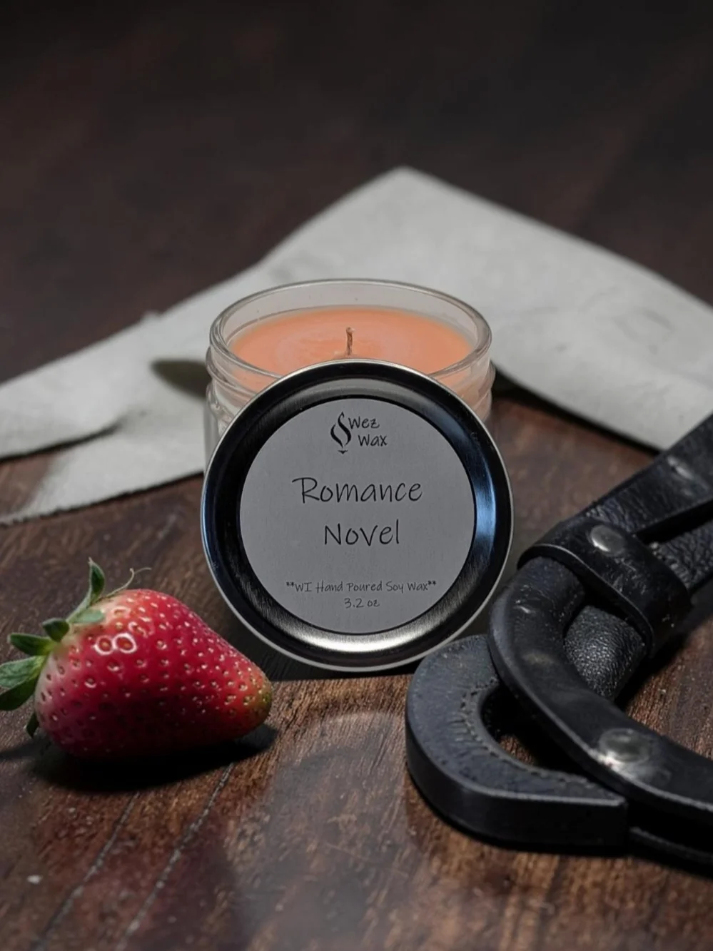 Romance Novel 8 Ounce Candle